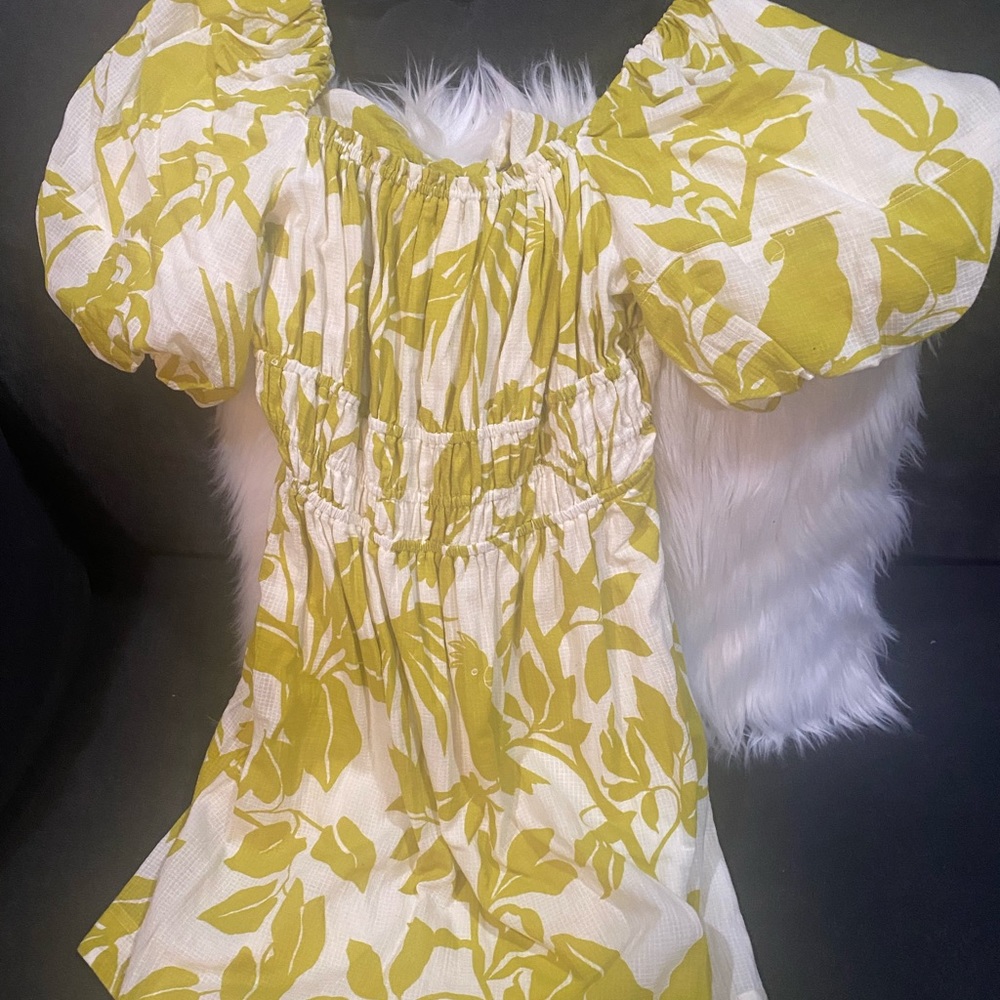 Dress is an Anthropologie size s